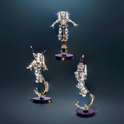 Desktrim™ | COSMIC GUARDIAN 3D Metal Astronaut Rabbit Model Kit