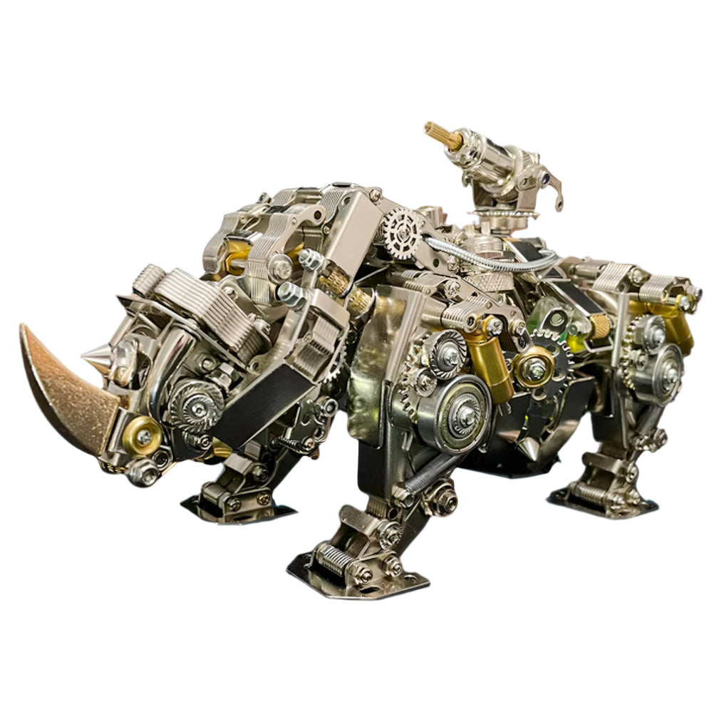 Desktrim™ | Steampunk Siege Mechanical Rhino - DIY Assembly Kit