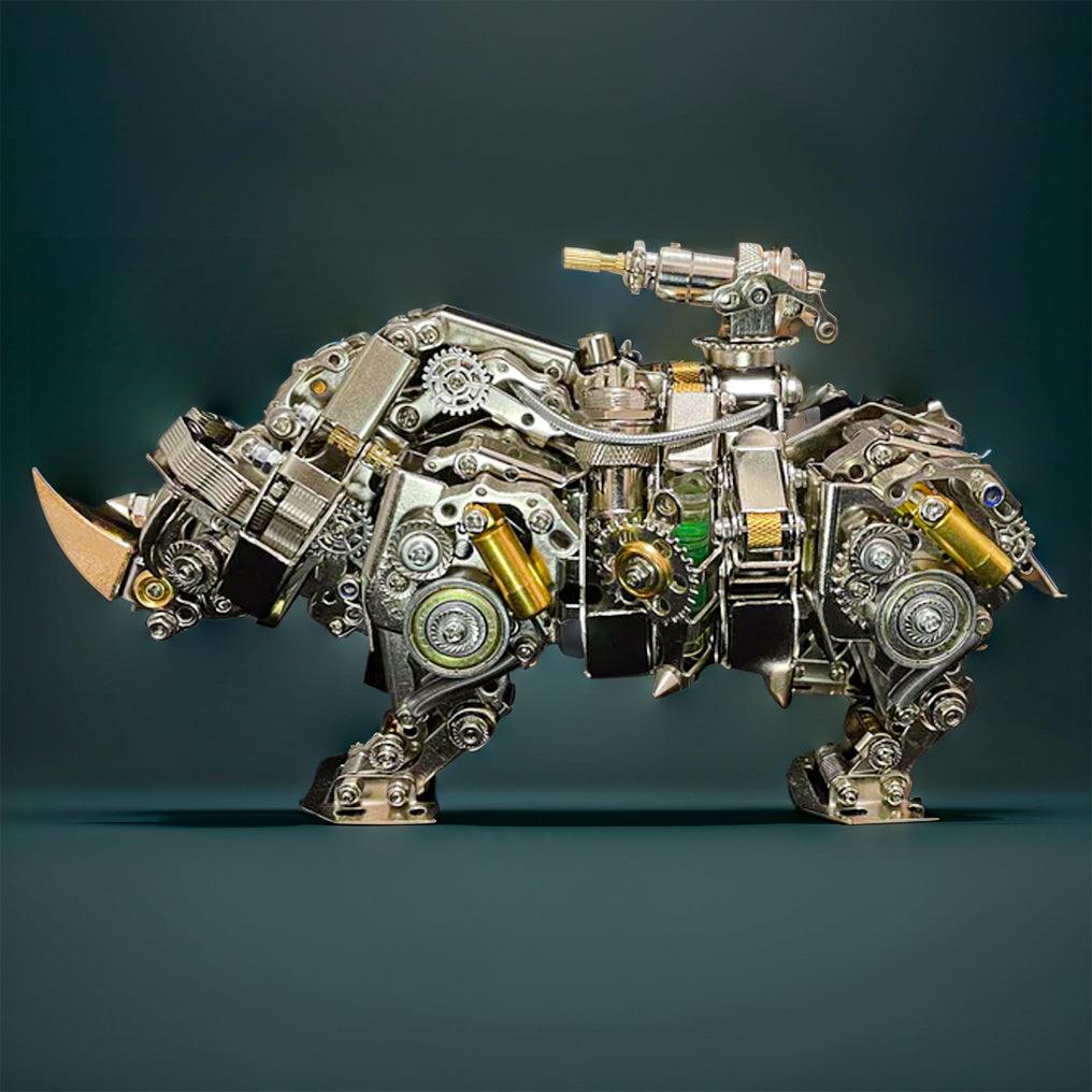 Desktrim™ | Steampunk Siege Mechanical Rhino - DIY Assembly Kit