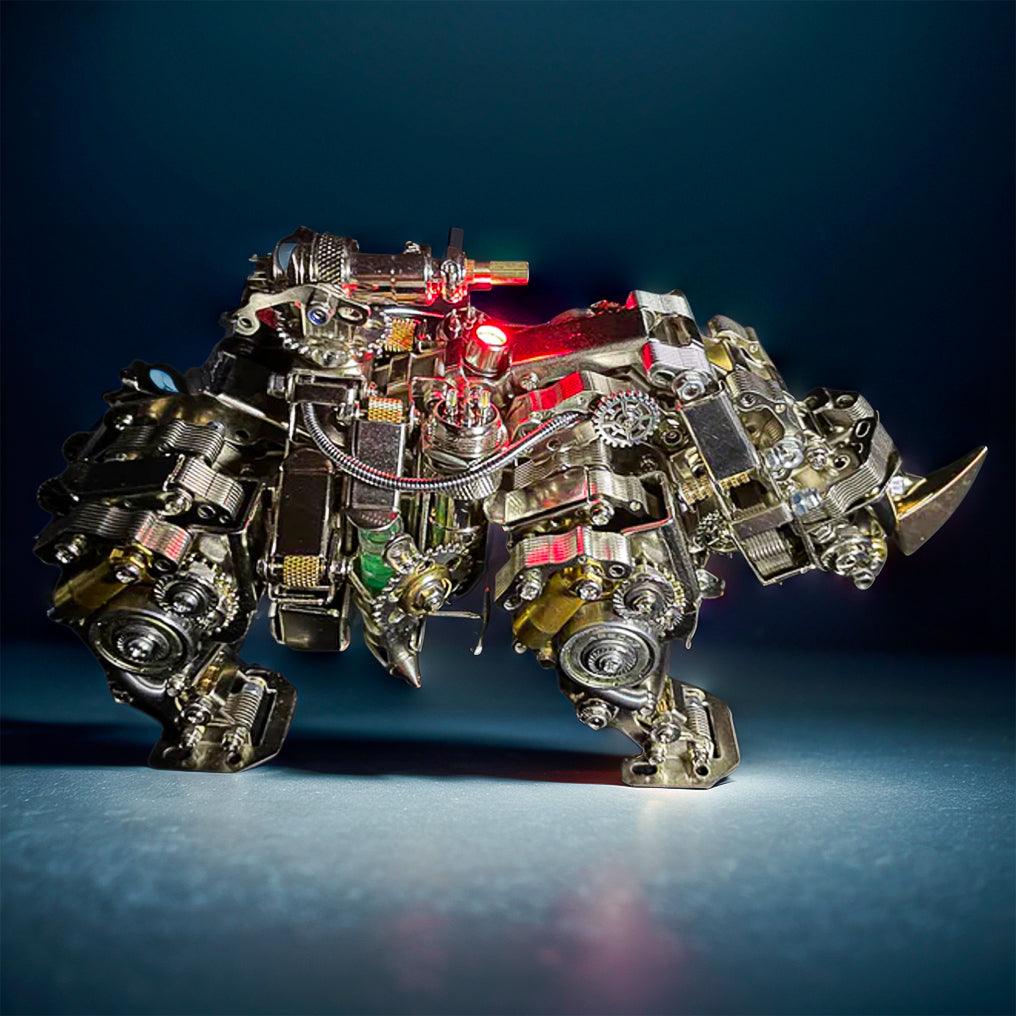 Desktrim™ | Steampunk Siege Mechanical Rhino - DIY Assembly Kit