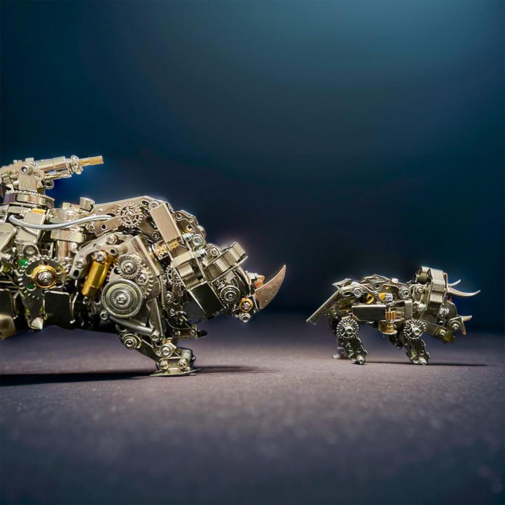 Desktrim™ | Steampunk Siege Mechanical Rhino - DIY Assembly Kit