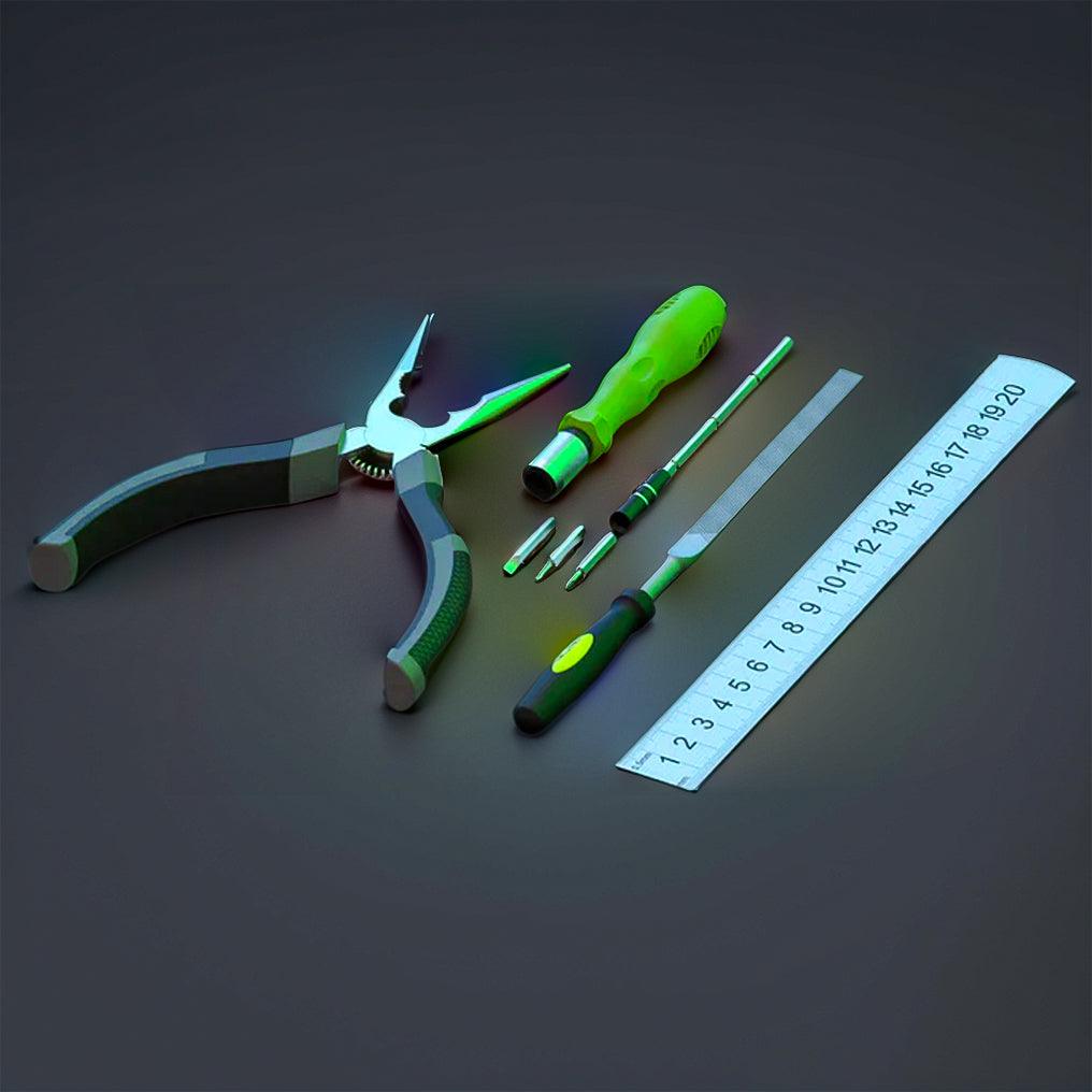 Desktrim™ | DIY 3D Steampunk Protoss Mecha Metal Model With Lights-1020+PCS