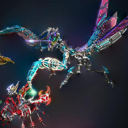 Desktrim™ | Luminous Mantis 3D Metal Mechanical Assembly Kits