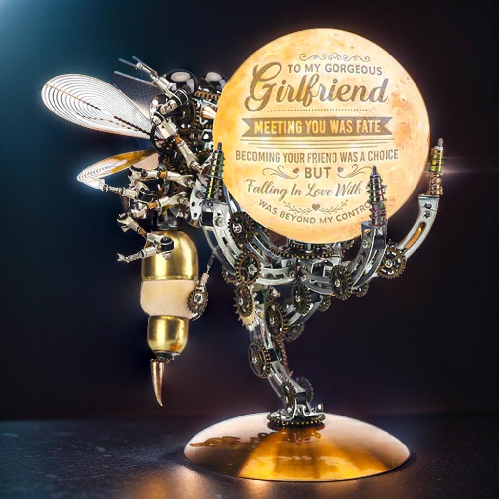 Desktrim™ | Luminous Steampunk Wasp Mechanical Model Kit
