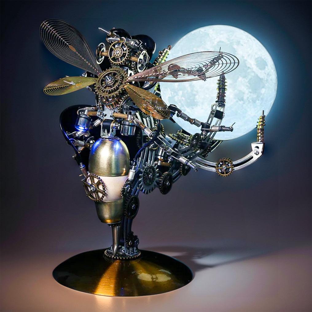 Desktrim™ | Luminous Steampunk Wasp Mechanical Model Kit