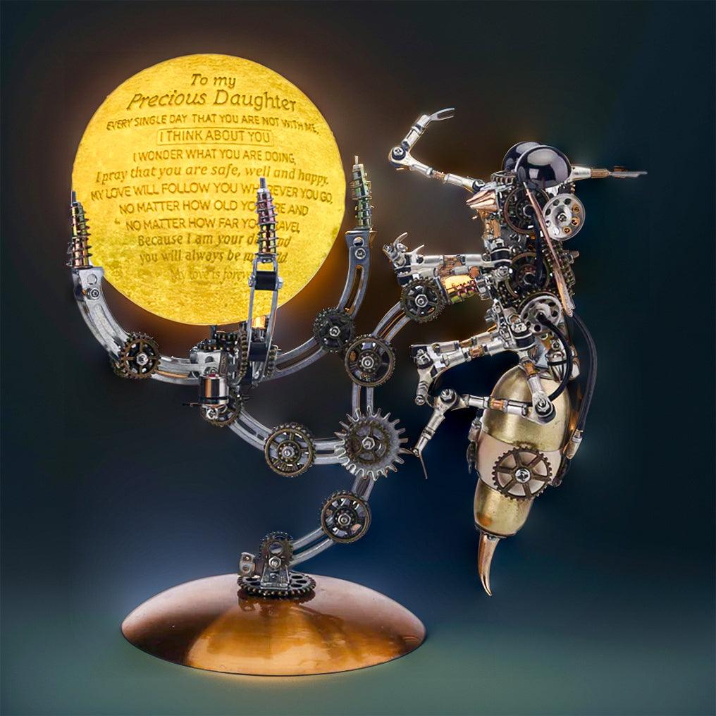 Desktrim™ | Luminous Steampunk Wasp Mechanical Model Kit