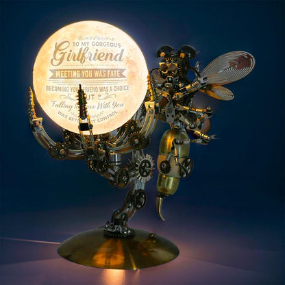 Desktrim™ | Luminous Steampunk Wasp Mechanical Model Kit