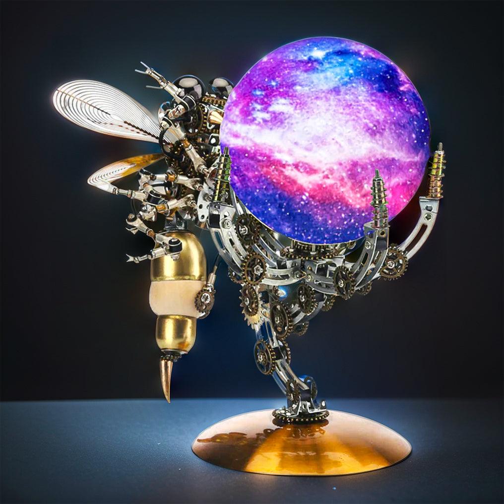 Desktrim™ | Luminous Steampunk Wasp Mechanical Model Kit