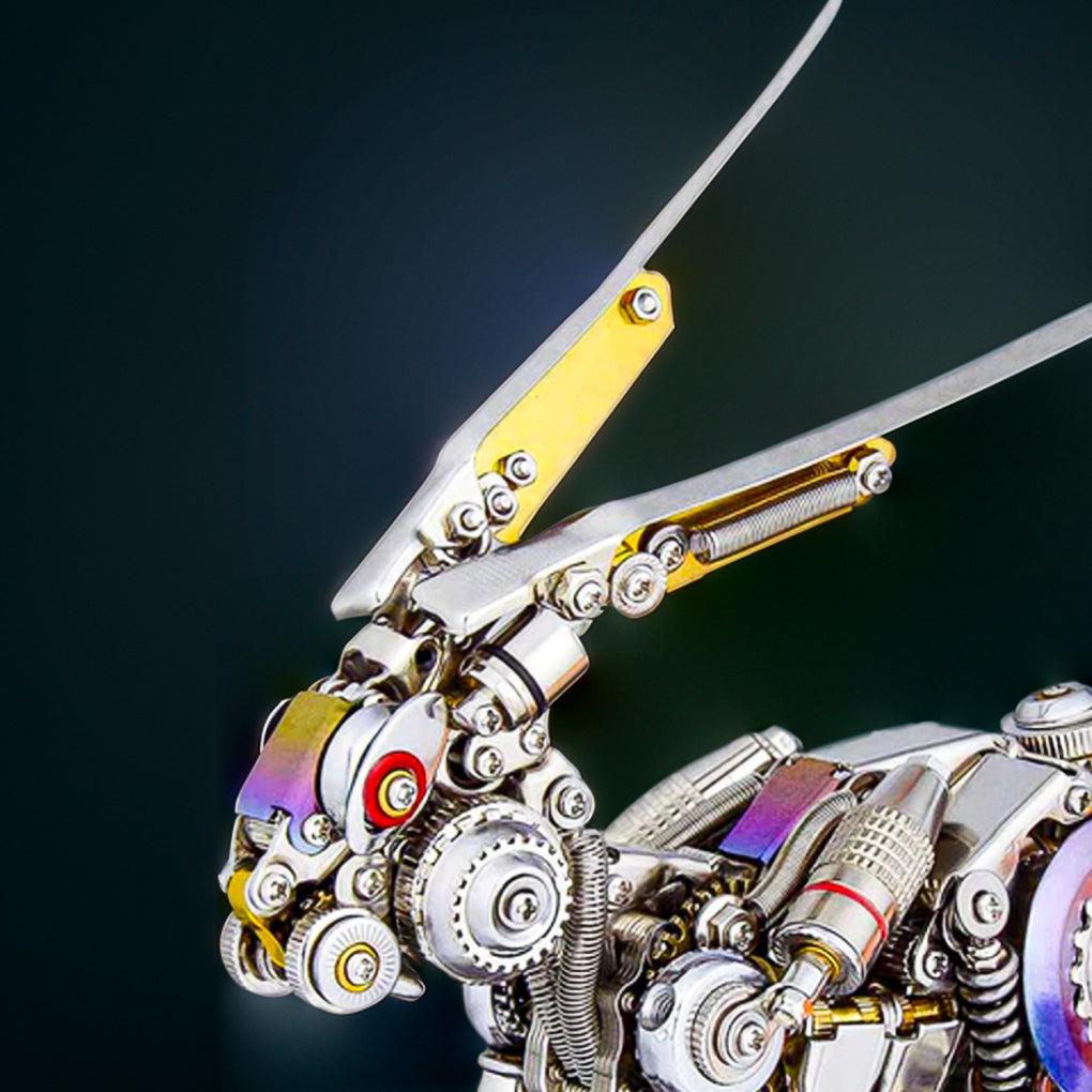 Desktrim™ | GEARSPRING REBEL 3D Metal Punk Mechanical Rabbit Model Kit