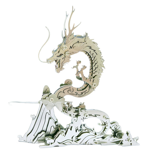 Desktrim™ | Dragon on the Mountain Mythical Creature Model Kit