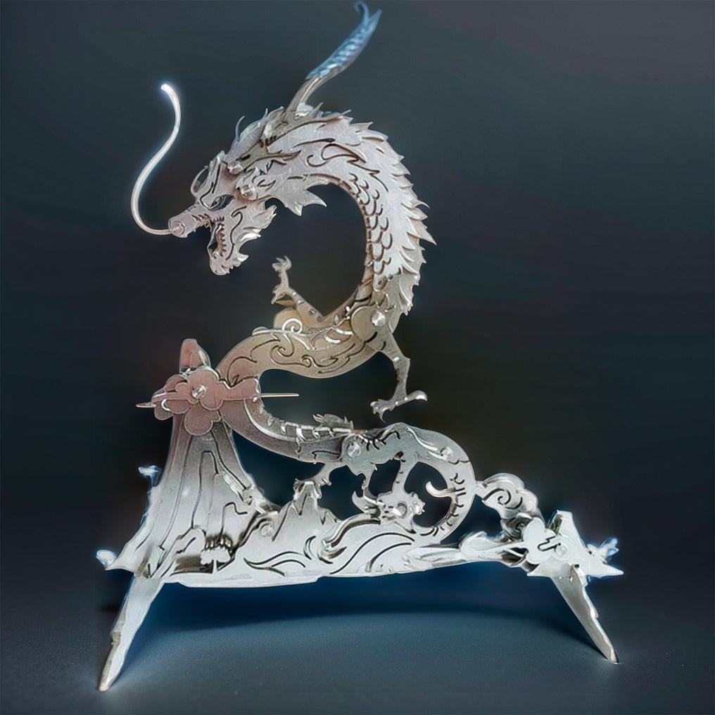 Desktrim™ | Dragon on the Mountain Mythical Creature Model Kit