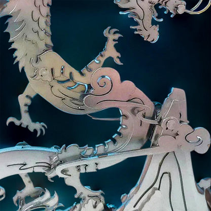 Desktrim™ | Dragon on the Mountain Mythical Creature Model Kit