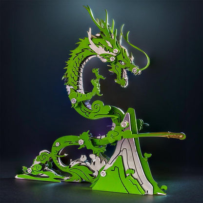 Desktrim™ | Dragon on the Mountain Mythical Creature Model Kit