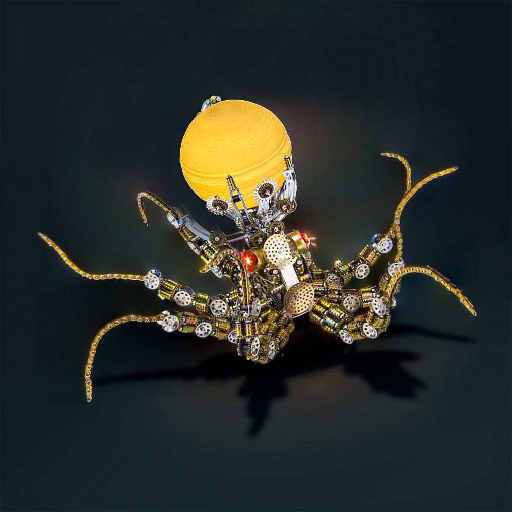 Desktrim™ | Galactic Kraken 3D Metal Steampunk Puzzle