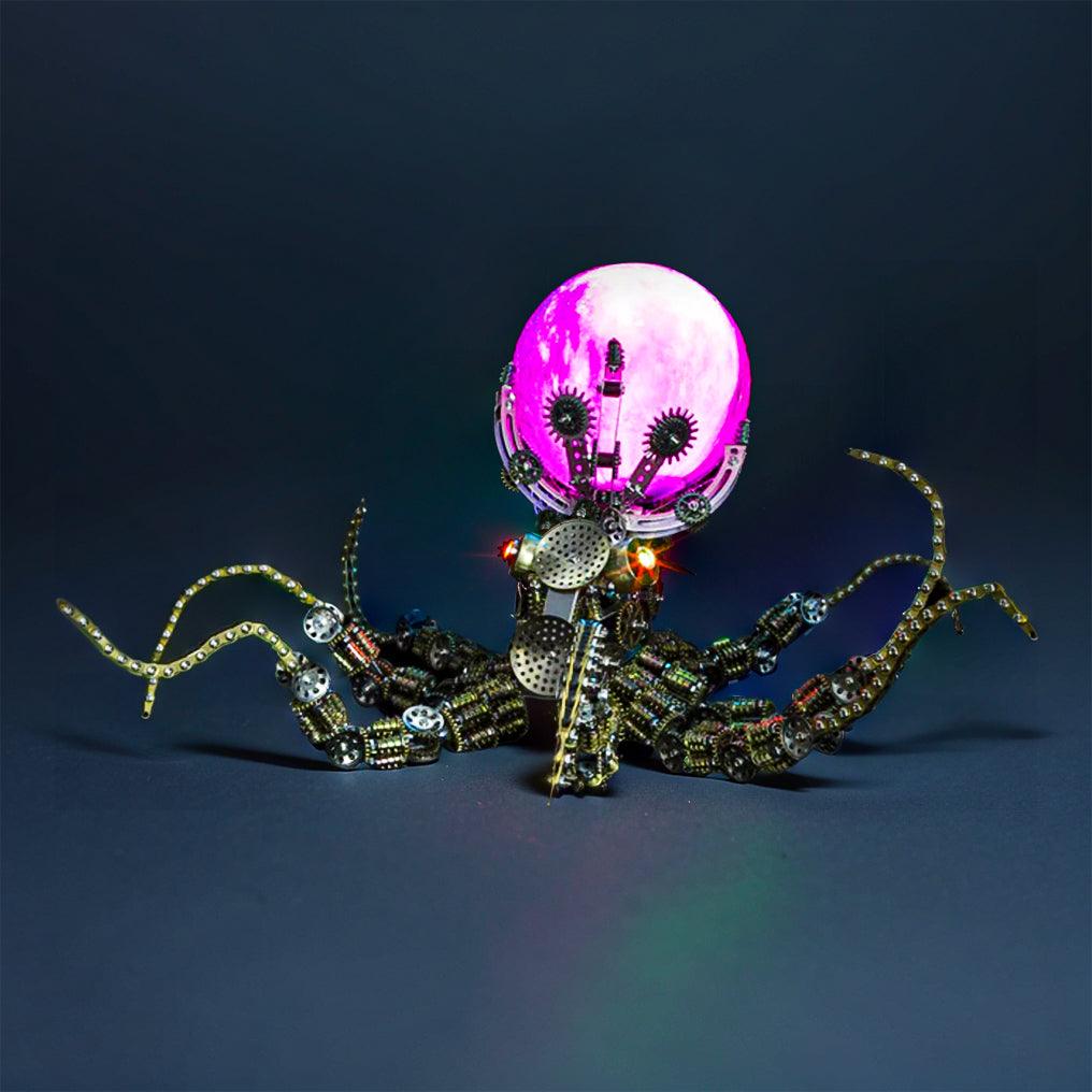 Desktrim™ | Galactic Kraken 3D Metal Steampunk Puzzle