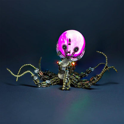 Desktrim™ | Galactic Kraken 3D Metal Steampunk Puzzle