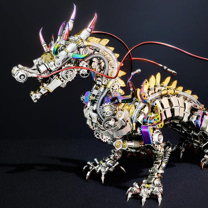 Desktrim™ | Imperial Dragon Master - 3D Metal Mechanical Dragon DIY Assembly Model Kit