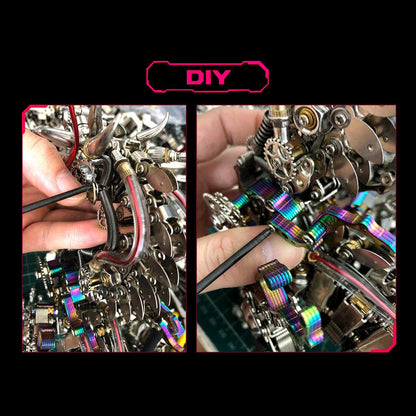 Desktrim™ | Imperial Dragon Master - 3D Metal Mechanical Dragon DIY Assembly Model Kit