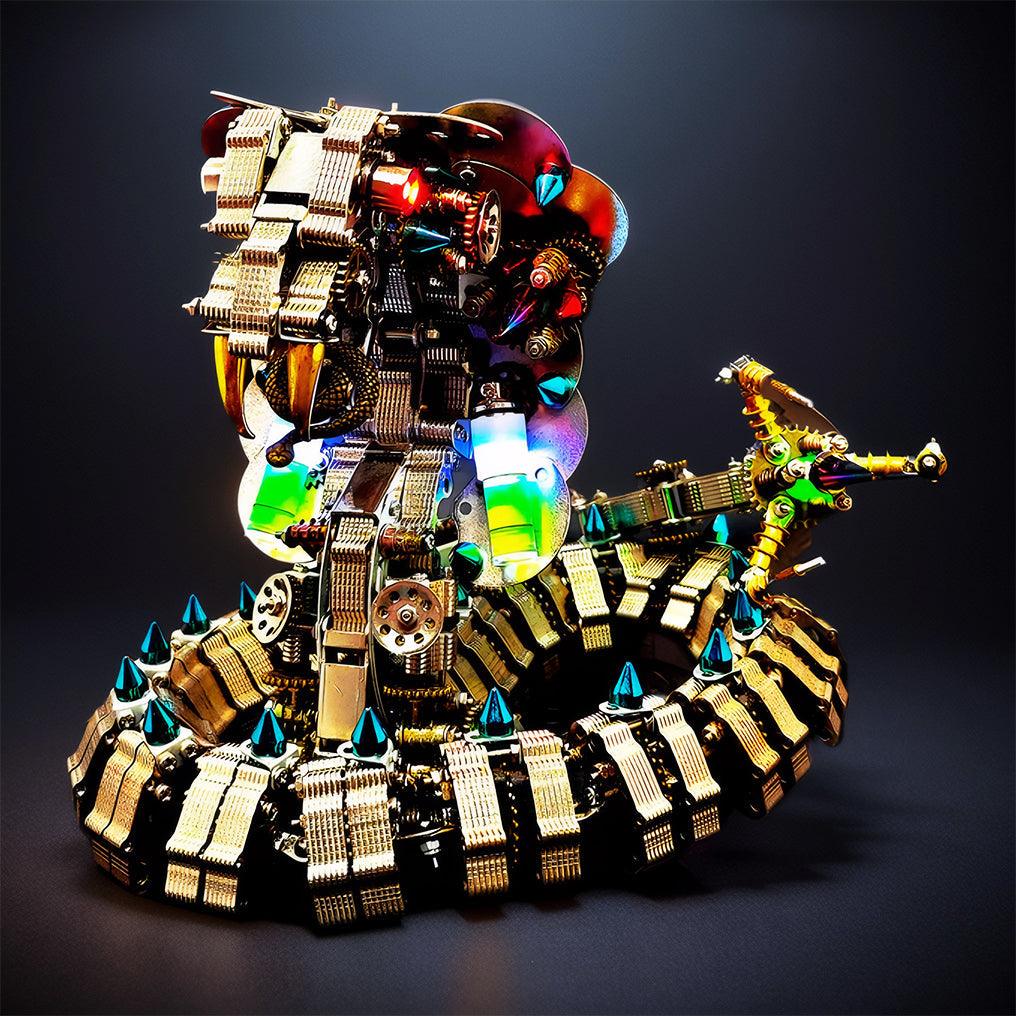 Desktrim™ | Lifelike Mechanical Cobra 3D Metal DIY Model Kit