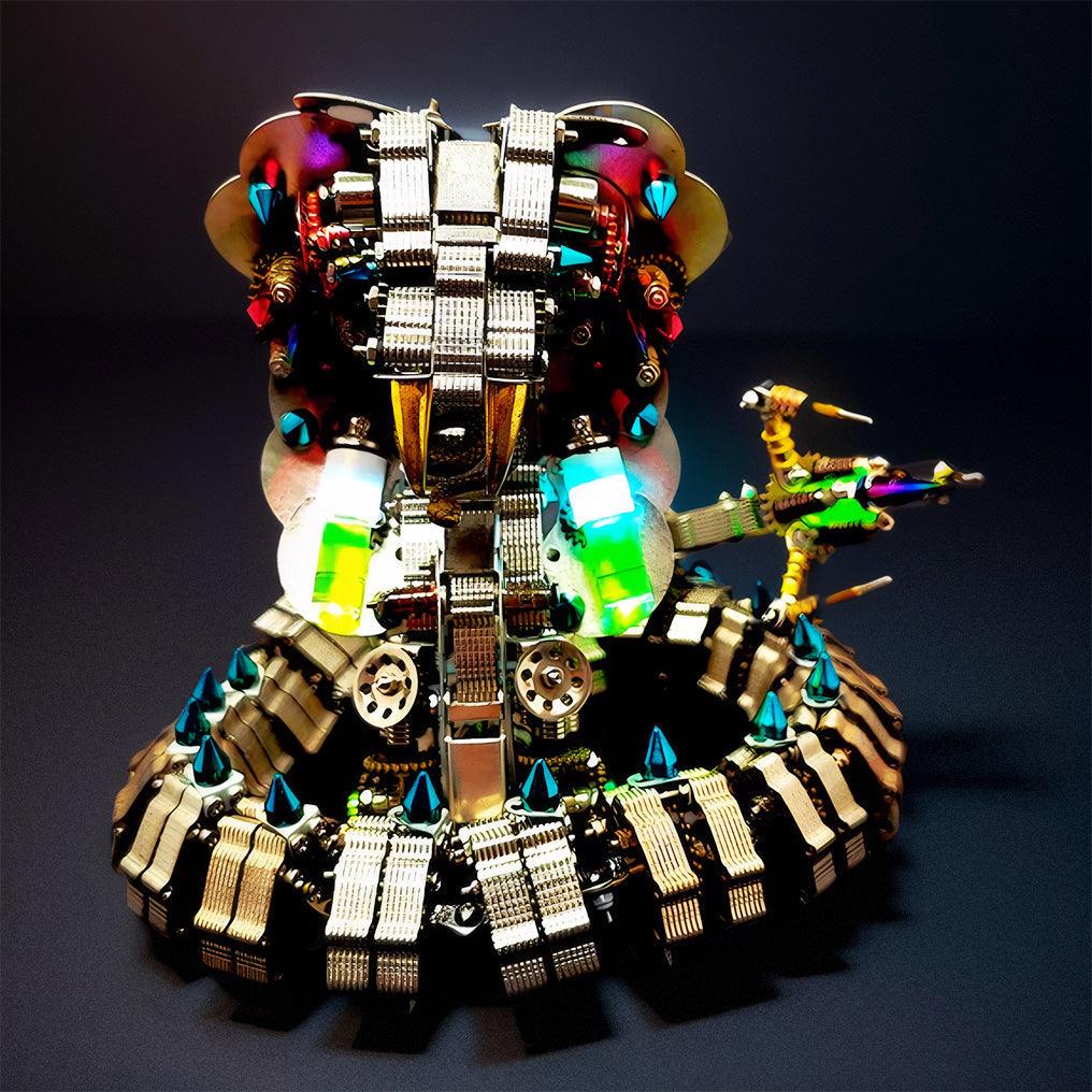 Desktrim™ | Lifelike Mechanical Cobra 3D Metal DIY Model Kit