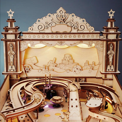 Desktrim™ | 3D Pinball Machine 3D Wooden Puzzle