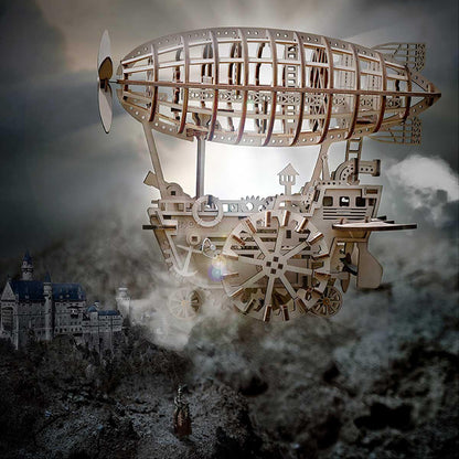 Desktrim™ | Celestial Navigator - Mechanical Steampunk Airship Model