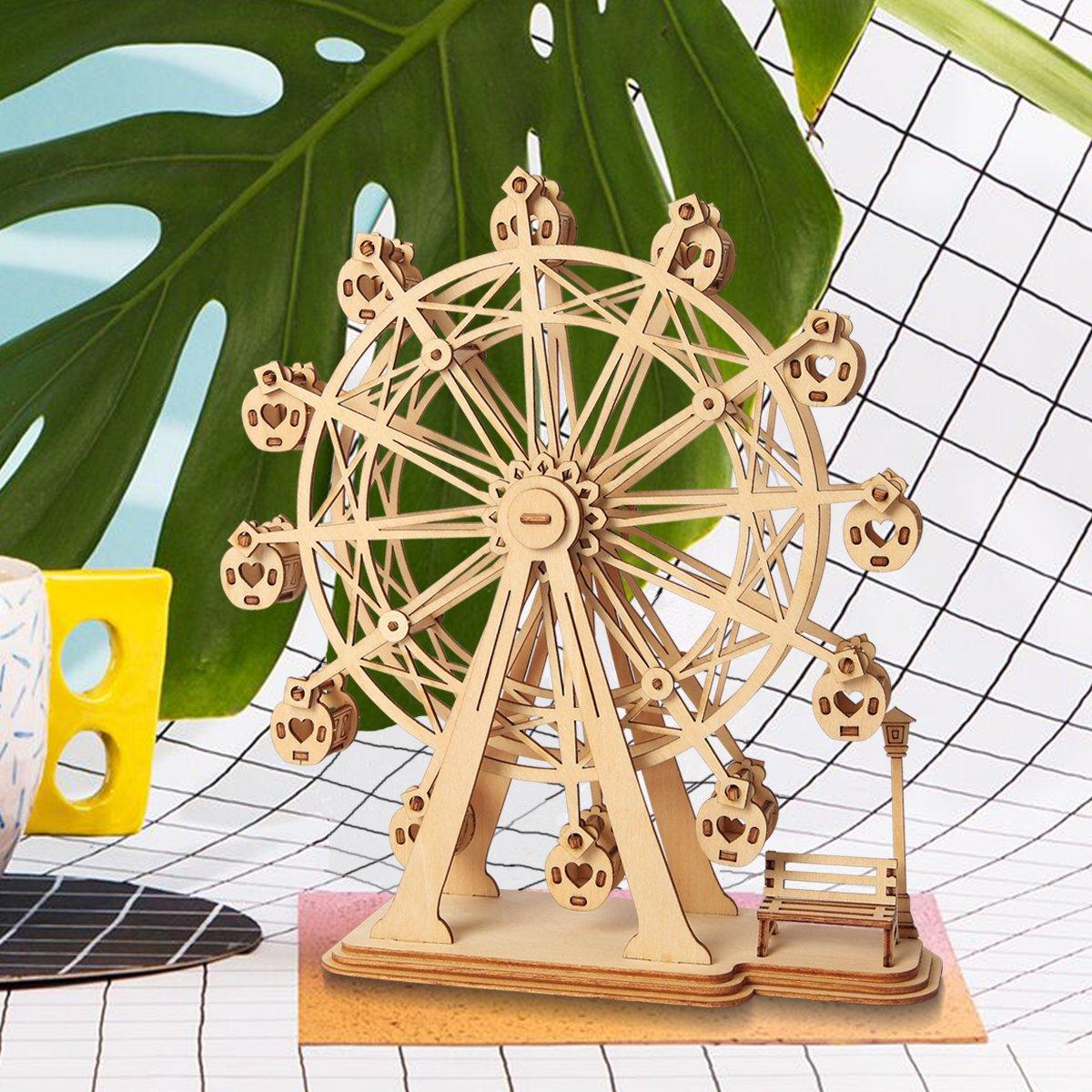 Desktrim™ | Grand Ferris Wheel 3D Wooden Puzzle