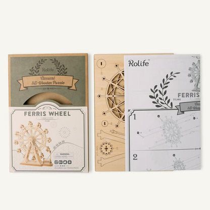 Desktrim™ | Grand Ferris Wheel 3D Wooden Puzzle