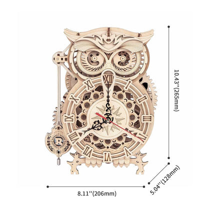 Desktrim™ | Nightwatch Owl Mechanical Timer Clock