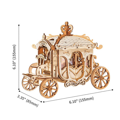 Desktrim™ | Royal Carriage - Vintage 3D Wooden Model Kit