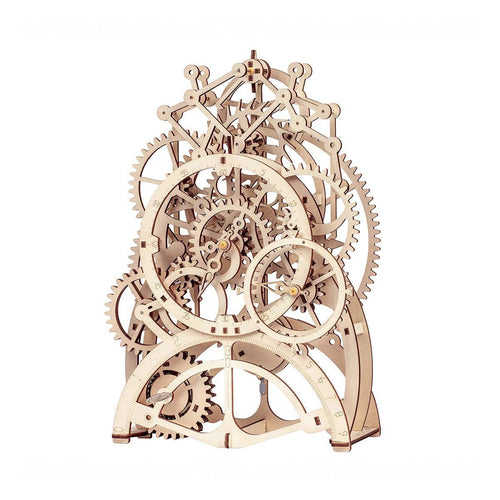 Desktrim™ | Temporal Craftsman Functional Wooden Pendulum Clock Kit