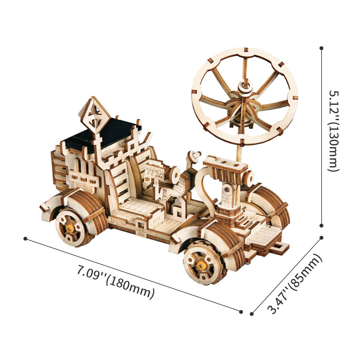Desktrim™ | Terrain Rambler - Solar-Powered Exploration Rover Kit