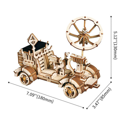 Desktrim™ | Terrain Rambler - Solar-Powered Exploration Rover Kit