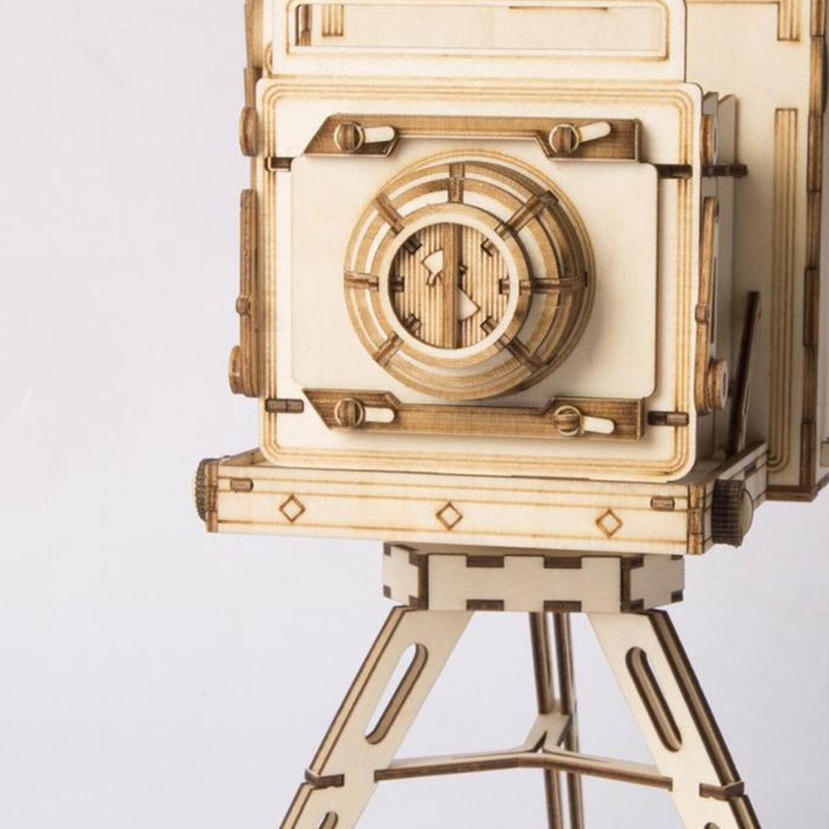 Desktrim™ | Vintage Camera 3D Wooden Puzzle