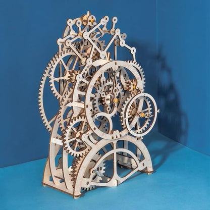 Desktrim™ | Temporal Craftsman Functional Wooden Pendulum Clock Kit