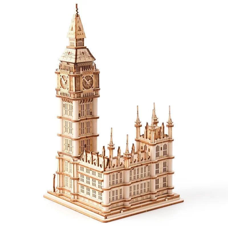 Desktrim™ | Illuminated Tower Bridge 3D Wooden Puzzle