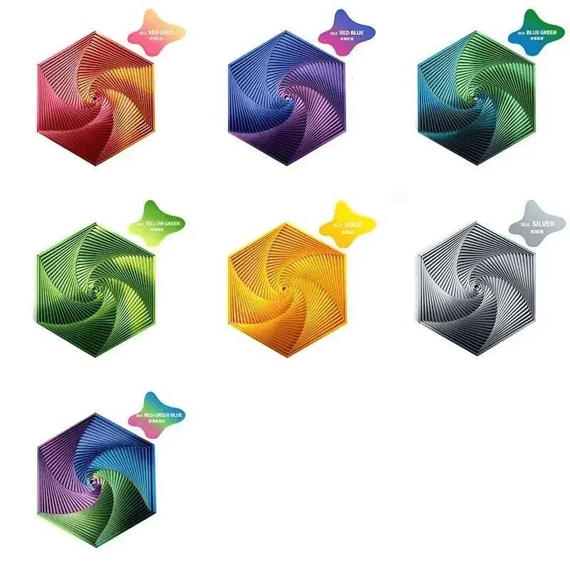 Desktrim™ | Hypnotic Fractal Fidget Hexagon