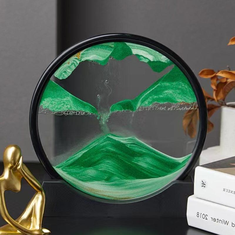 Desktrim™ | Tranquility Flow - 3D Rotating Sand Art