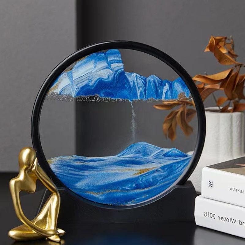 Desktrim™ | Tranquility Flow - 3D Rotating Sand Art