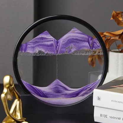 Desktrim™ | Tranquility Flow - 3D Rotating Sand Art