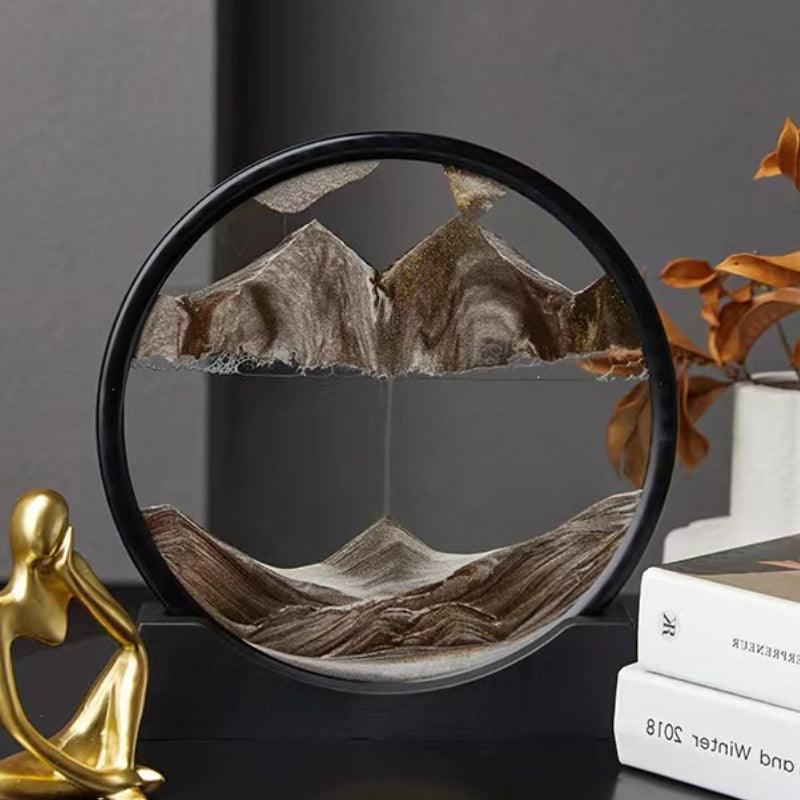 Desktrim™ | Tranquility Flow - 3D Rotating Sand Art