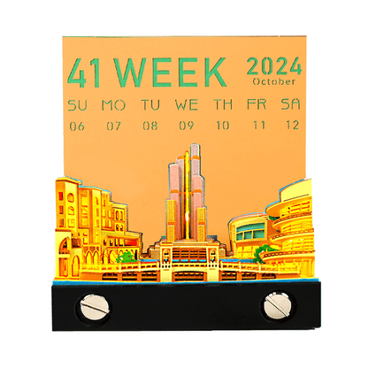 Desktrim™ | 3D Art Memo Pad & Calendar
