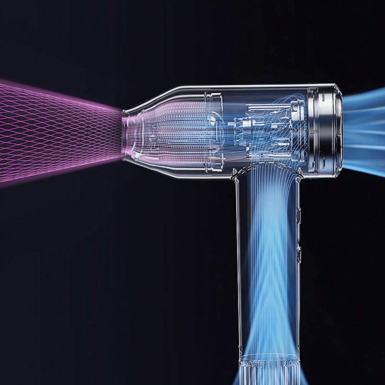 Desktrim™ | X3 TurboJet 130000RPM Brushless Cordless Air Blower Car Dryer Dust Cleaner with LED Light