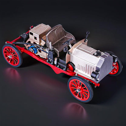 Desktrim™ | DIY Educational Metal Mechanical Classic Car Mini Electric Single-cylinder Engine Assembly Kit