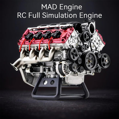 Desktrim™ | DIY Mini Motor V8 Engine RC Performance V8 Engine