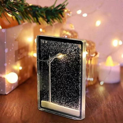 Desktrim™ | Enchanting DIY Street Light Snow Simulation