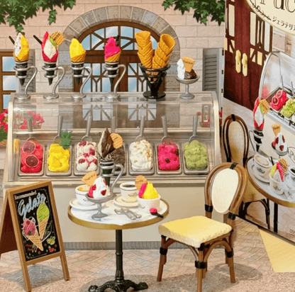 Desktrim™ | Ice Cream Cone Shop The Desired Old Shop Miniature