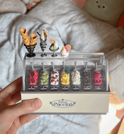 Desktrim™ | Ice Cream Cone Shop The Desired Old Shop Miniature