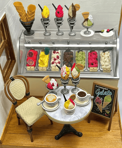 Desktrim™ | Ice Cream Cone Shop The Desired Old Shop Miniature