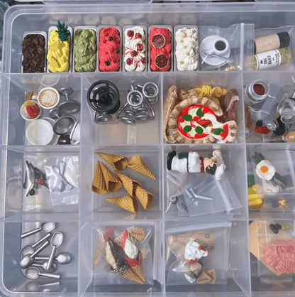 Desktrim™ | Ice Cream Cone Shop The Desired Old Shop Miniature